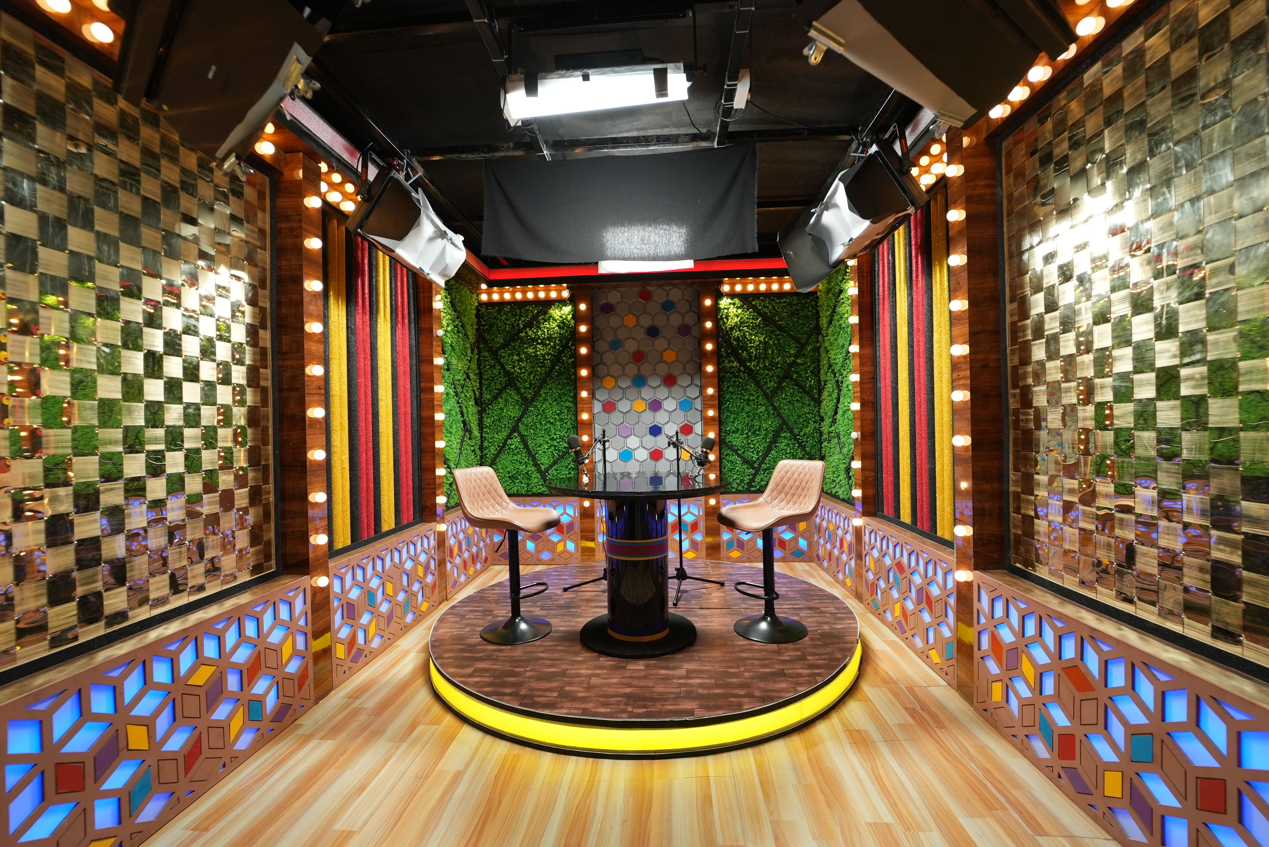Multiple studio sets under one roof at Youtubers Film City